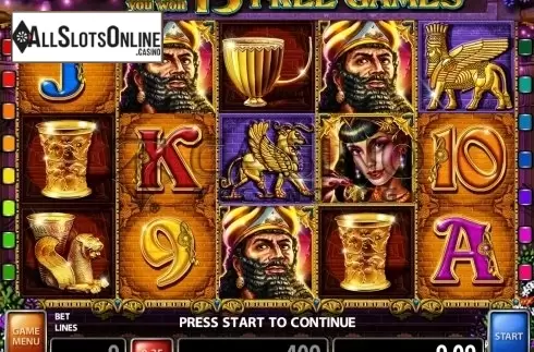 Screen3. Sargon Of Akkad from Casino Technology