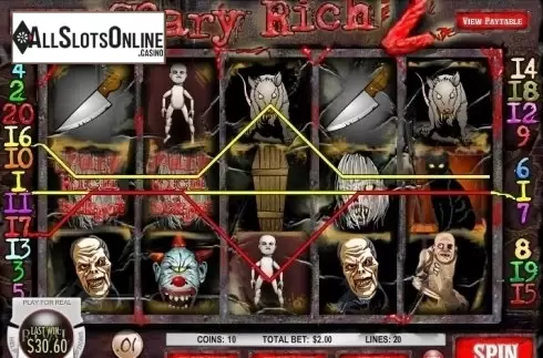 Screen5. Scary Rich 2 from Rival Gaming