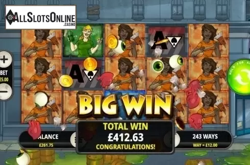 Big Win. Scatter Brains 2 from Playtech
