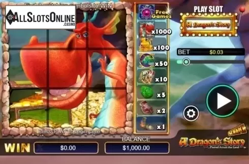 Game Screen 1. Scratch A Dragon's Story from NextGen