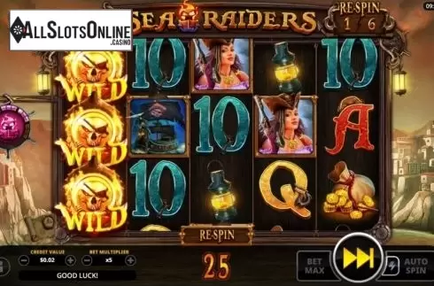 Free Spins 4. Sea Raiders from Swintt