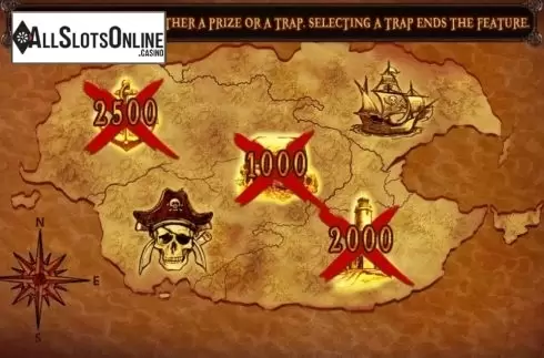 Treasures Hunt Bonus Game. Sea Raiders from Swintt