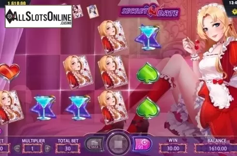 Win Screen. Secret Date from Dream Tech