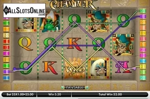 Win Screen 2. Secret of the Pharaoh's Chamber from Gamesys