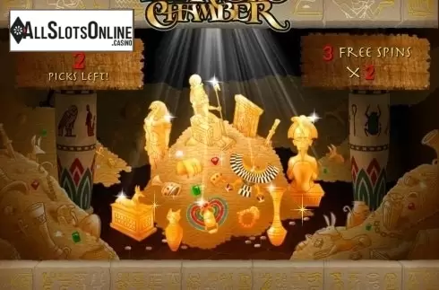 Bonus Game. Secret of the Pharaoh's Chamber from Gamesys