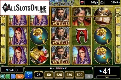 Screen9. Secrets of Alchemy from EGT