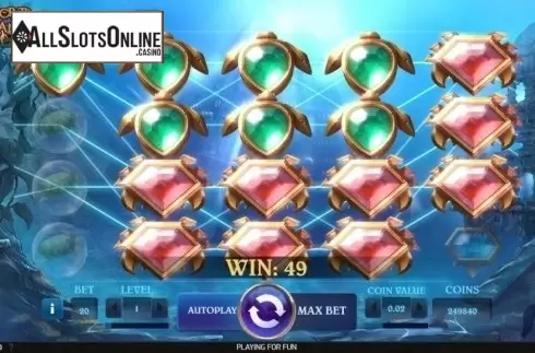 Win Screen 2. Secrets of Atlantis from NetEnt