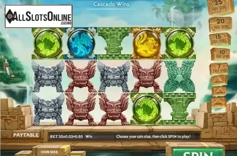 Screen 1. Secrets of the Phoenix from Roxor Gaming