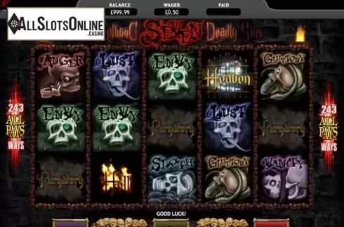 Reels. Seven Deadly Sins from Genesis