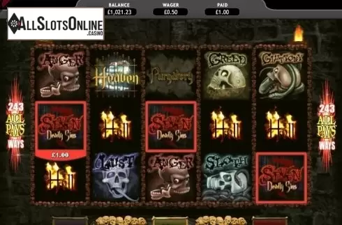 Scatter. Seven Deadly Sins from Genesis