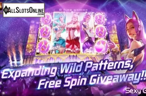 Start Screen. Sexy Girls from Dream Tech