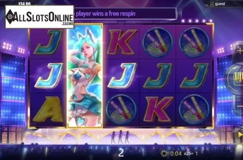 Respin Feature. Sexy Girls from Dream Tech