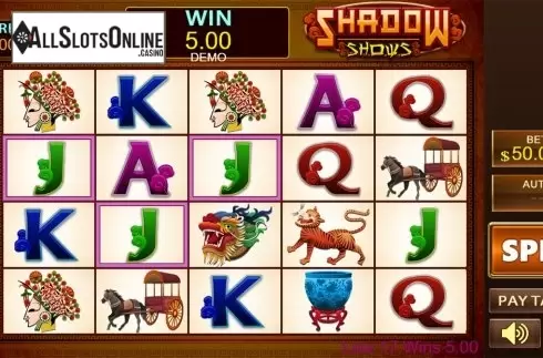 Game workflow . Shadow Shows from PlayStar