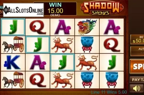 Game workflow 3. Shadow Shows from PlayStar