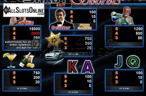Screen4. Shady Secrets from Casino Technology