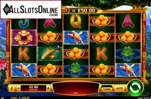 Reel Screen. Shake Shake Money Tree from Ruby Play