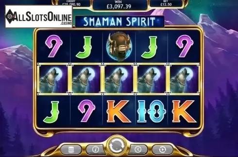 Scatter screen. Shaman Spirit from Eyecon
