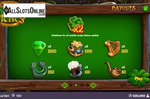 Symbols. Shamrock Riches from FunFair