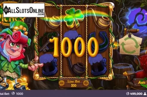 Win Screen. Shamrock Riches from FunFair
