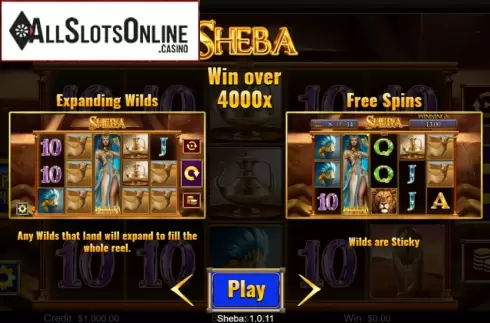 Features screen 2. Sheba from Bla Bla Bla Studious
