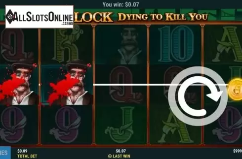Win screen. Sherlock: Dying to Kill You from Slot Factory
