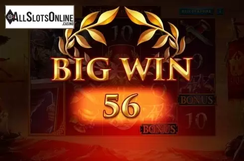 Big Win. Shields of Rome from Playtech