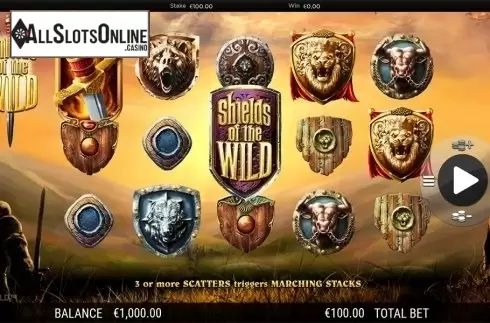 Reels screen. Shields of the Wild from NextGen