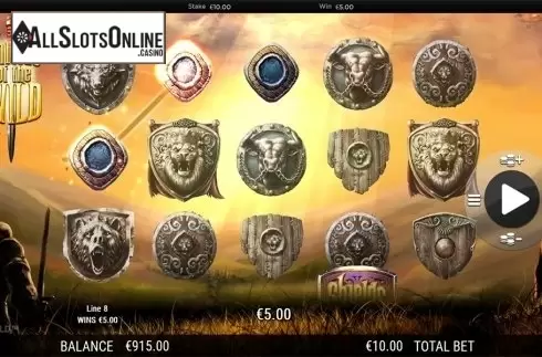 Win screen. Shields of the Wild from NextGen
