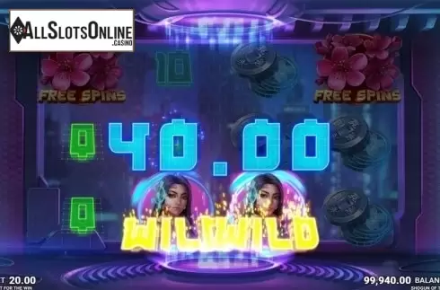 Wild win screen. Shogun of Time from JustForTheWin