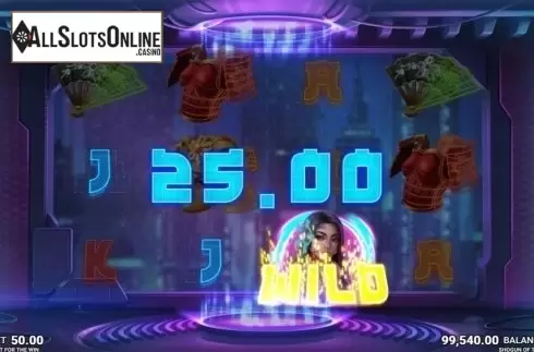 Wild win screen 2. Shogun of Time from JustForTheWin