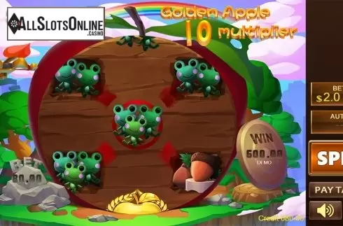 Game workflow . Shoot Golden Apple from PlayStar