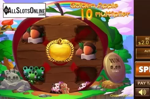 Game workflow 2. Shoot Golden Apple from PlayStar