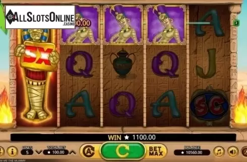 Expanding Wild Multiplier. Show Me the Mummy from Booming Games