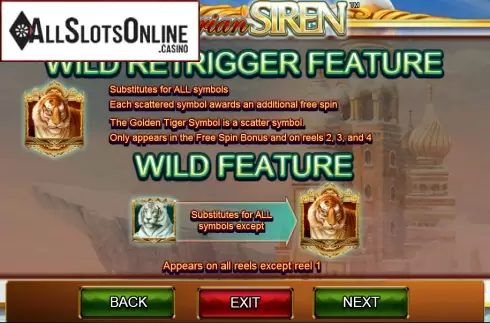 Screen3. Siberian Siren from Amaya