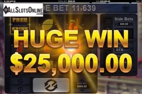 Huge Win. Side Bet 11K from Green Jade Games