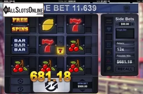 Side Bet Win. Side Bet 11K from Green Jade Games