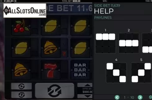 Paylines. Side Bet 11K from Green Jade Games