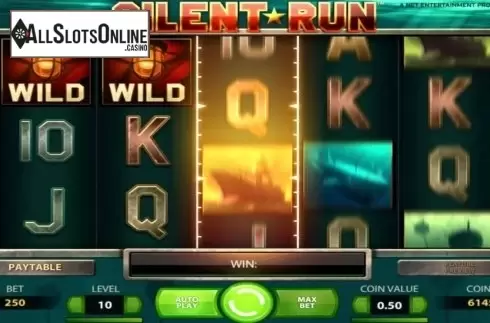 Screen2. Silent Run from NetEnt