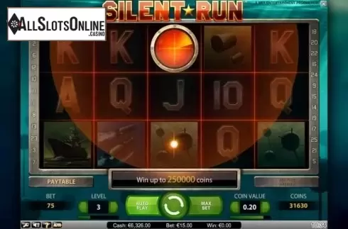 Screen3. Silent Run from NetEnt