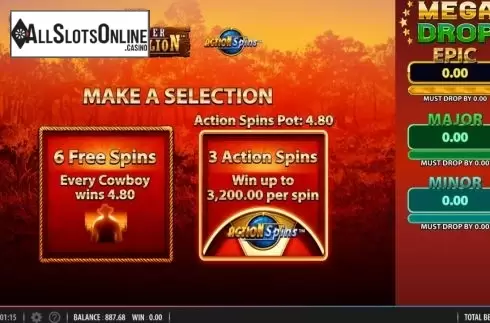 Bonus Game 2. Silver Stallion from Shuffle Master