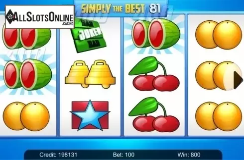 Win. Simply the Best 81 (Kajot Games) from KAJOT