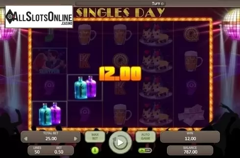 Win Screen . Singles Day (Booongo) from Booongo