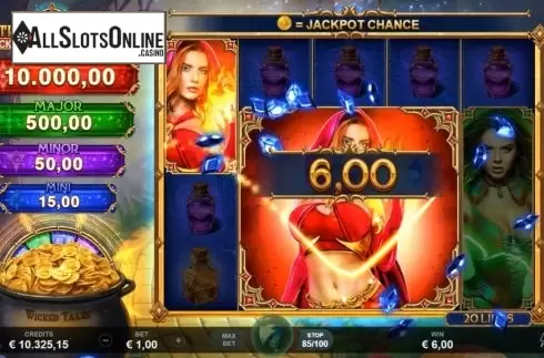 Win Screen 4. Sisters of Oz Jackpots from Triple Edge Studios