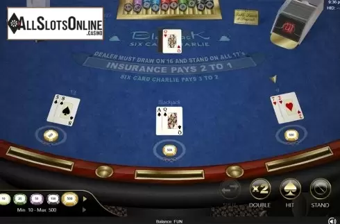 Game workflow 2. Six Card Charlie Blackjack (Espresso Games) from Espresso Games