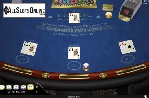 Game workflow 3. Six Card Charlie Blackjack (Espresso Games) from Espresso Games