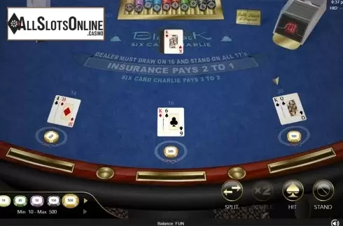 Game workflow 4. Six Card Charlie Blackjack (Espresso Games) from Espresso Games
