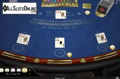 Game workflow 5. Six Card Charlie Blackjack (Espresso Games) from Espresso Games