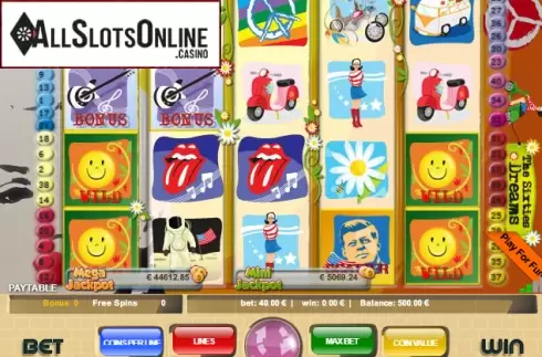 Screen2. Sixties (40) from Portomaso Gaming