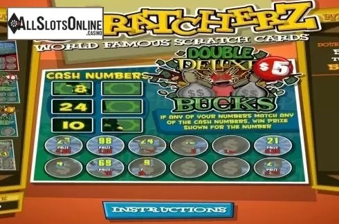 Game Screen. Skratcherz from Betsoft