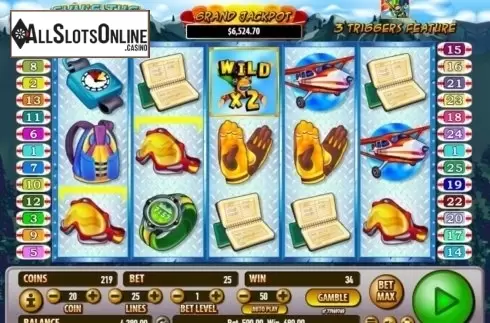 Win Screen . Sky's the Limit from Habanero